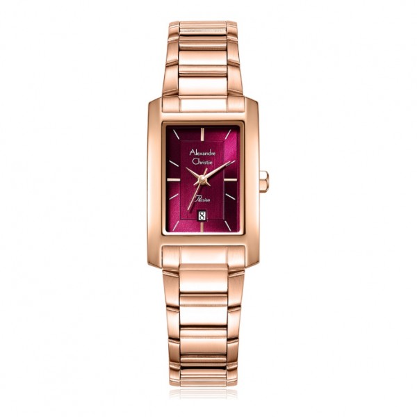 Alexandre Christie AC 2979 Rosegold Red LDBRGRE